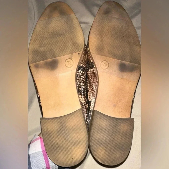 Universal Thread Amber Snake Print Mules - Picture 6 of 7